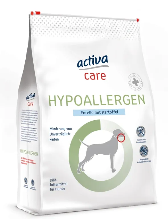activa care Hypoallergen Forelle mit Kartoffel 8kg