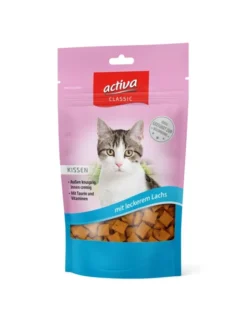 activa CLASSIC Knusperkissen Lachs 60g
