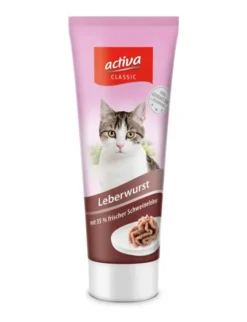 activa CLASSIC Leberwurst für Katzen 75g