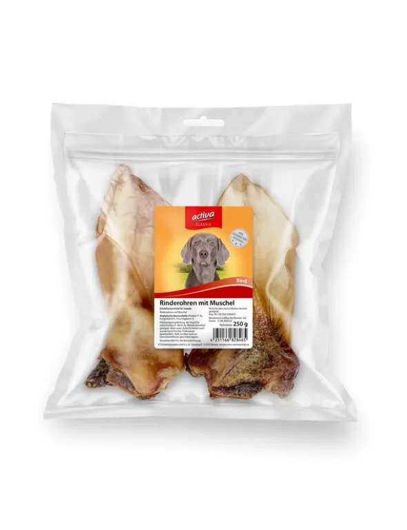 activa CLASSIC Rinderohren Rind 250g