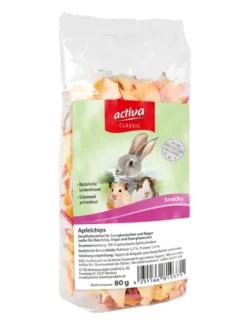 activa CLASSIC Snacks Apfelchips 80g