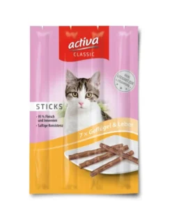 activa CLASSIC Sticks Geflügel & Leber 35g