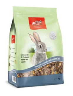activa CLASSIC Zwergkaninchen Basismüsli Zwergkaninchen 4kg