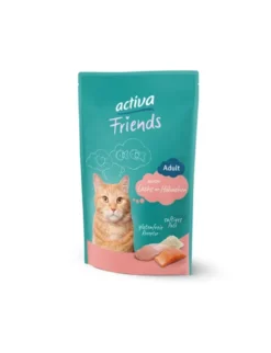 activa Friends Adult Lachs an Hühnchen 85g