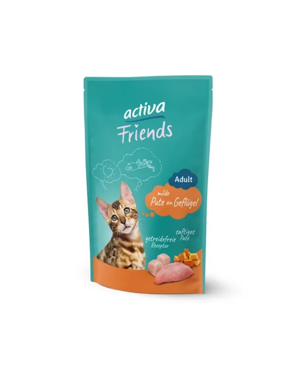 activa Friends Adult Pute an Geflügel 85g