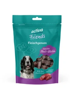 activa Friends Fleischgenuss Pferd in Würfeln 200g