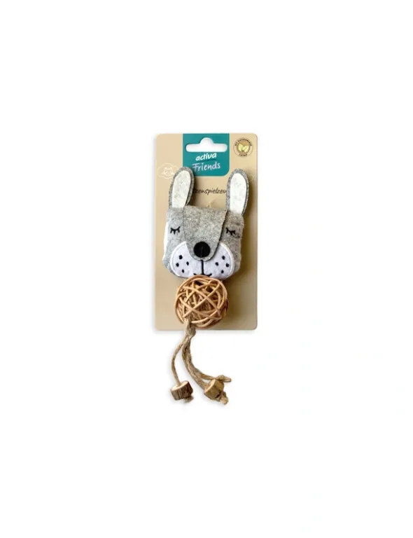 activa Friends Katzenspielzeug Matatabi Hase 18 cm
