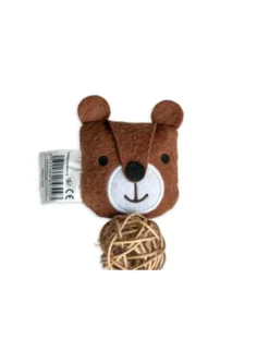 activa Friends Katzenspielzeug Matatabi Bär 18 cm