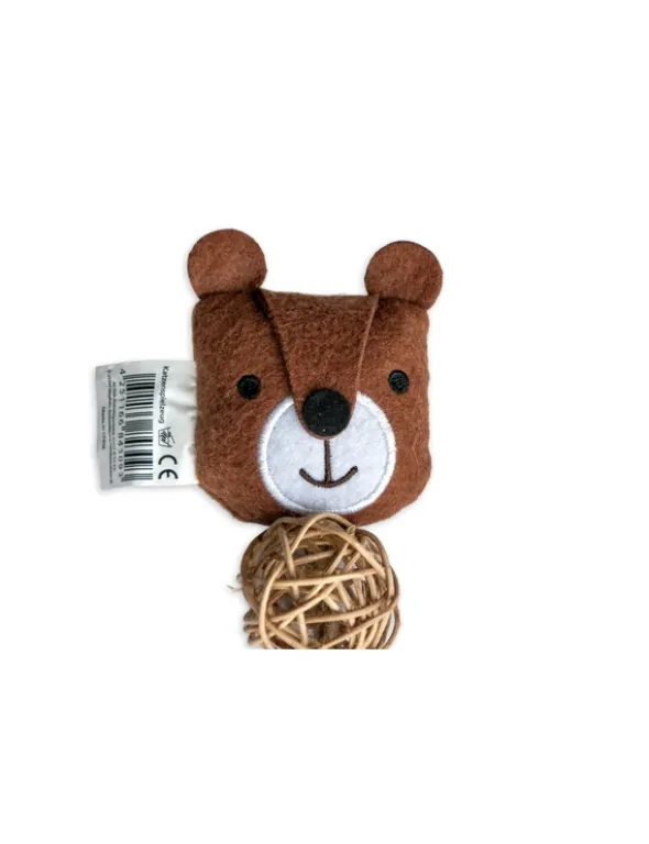 activa Friends Katzenspielzeug Matatabi Bär 18 cm