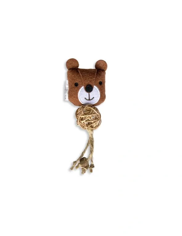 activa Friends Katzenspielzeug Matatabi Bär 18 cm
