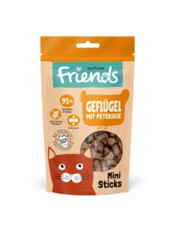 activa Friends Katzensticks Geflügel & Petersilie 55g