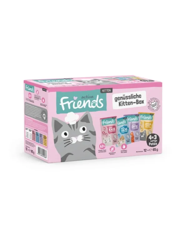 activa friends Kitten Multipack genüssliche Kitten-Box 1kg