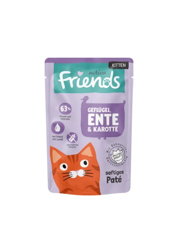 activa friends Kitten Multipack genüssliche Kitten-Box 1kg