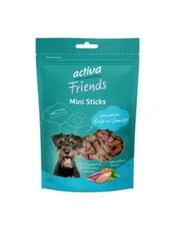 activa Friends Mini Sticks Ente mit Gemüse 120g