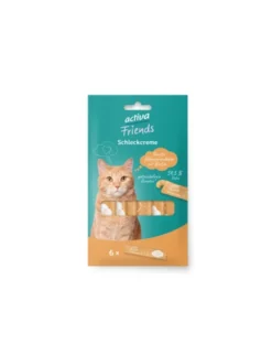 activa Friends Schleckcreme feinste Hühnchenleber mit Biotin 90g