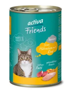 activa Friends Senior Hühnchen mit Rind 400g