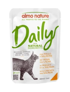 almo nature Daily mit Huhn und Lachs 70g