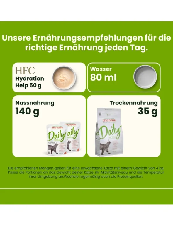 almo nature Daily mit Thun und Lachs 70g