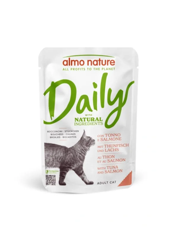 almo nature Daily mit Thun und Lachs 70g