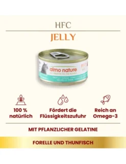 almo nature HFC Jelly Forelle und Thunfisch 70g