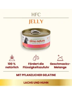 almo nature HFC Jelly Lachs und Huhn 70g