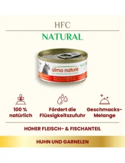 almo nature HFC Natural Huhn und Garnelen 70g