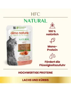 almo nature HFC Natural Lachs und Kürbis 55g