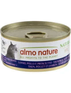 almo nature HFC Natural Thunfisch, Huhn und Schinken 70g