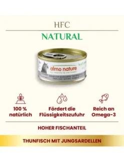almo nature HFC Natural Thunfisch und Jungsardellen 70g