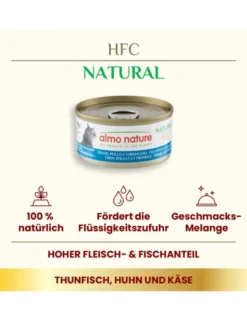 almo nature HFC Natural Thunfisch und Käse 70g