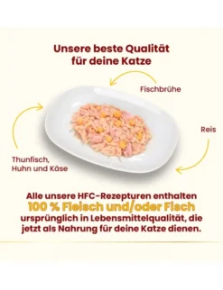 almo nature HFC Natural Thunfisch und Käse 70g