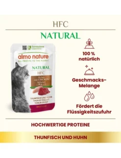 almo nature HFC Natural Thunfisch und Huhn 55g