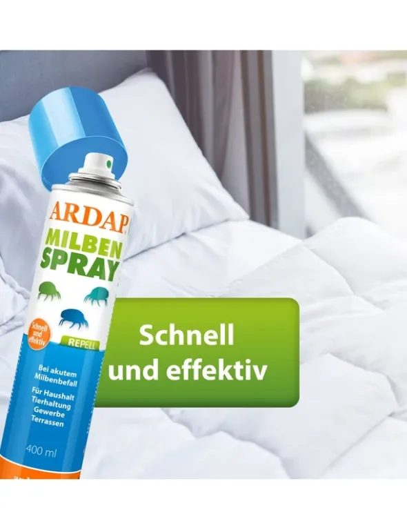 ARDAP Repell Milbenspray weiß 400ml