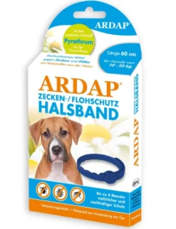 ARDAP Zecken- & Flohhalsband für Hunde bis 25 kg