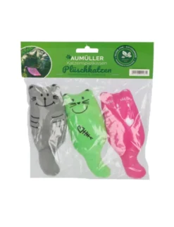 Aumüller Plüschkatzen 3 Set M