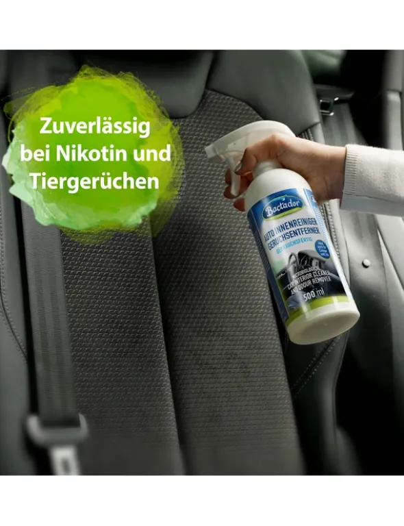 Bactador Auto Innenreiniger und Geruchsentferner Spray weiß 500ml