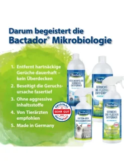 Bactador Geruchs- und Fleckentferner Spray 150ml