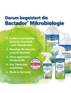 Bactador Geruchs- und Fleckenentferner Konzentrat 1l
