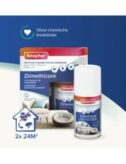 beaphar Dimethicare Anti-Floh Mini-Fogger blau, weiß 75ml