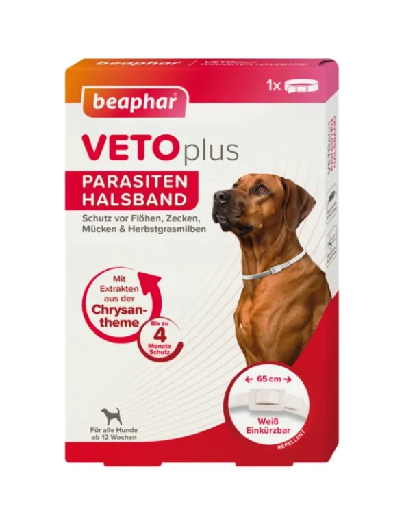 beaphar VETOplus Parasiten Halsband für Hunde