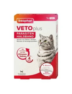 beaphar VETOplus Parasiten Halsband für Katzen