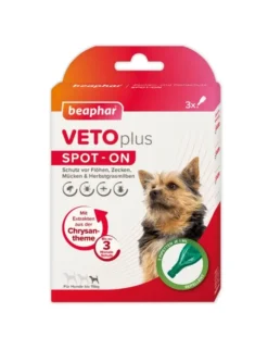 beaphar VETOplus SPOT-ON für Hunde rot 1ml
