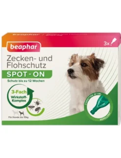 beaphar Zecken- und Flohschutz SPOT-ON für Hunde grün 1ml