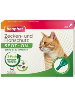 beaphar Zecken- und Flohschutz SPOT-ON für Katzen grün 1ml