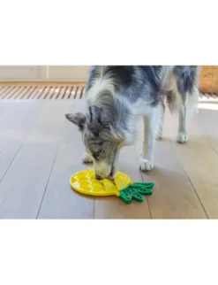 beeztees Leckmatte Ananas gelb