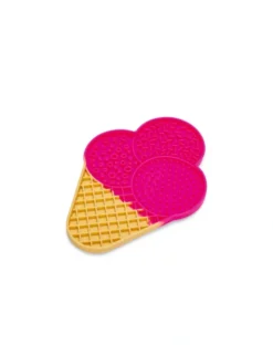 beeztees Leckmatte Eiscreme braun, pink
