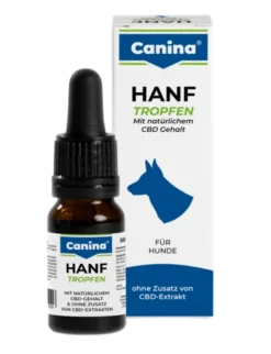 Canina Hanf Tropfen mit natürlichem CBD Gehalt 10ml