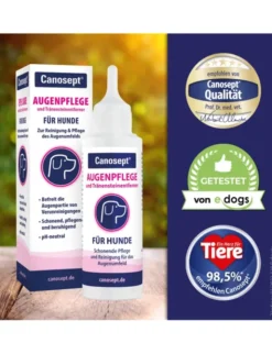 Canosept Augenpflege für Hunde 120ml