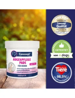 Canosept Augenpflege Pads für Hunde