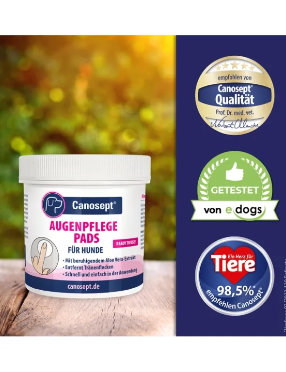 Canosept Augenpflege Pads für Hunde